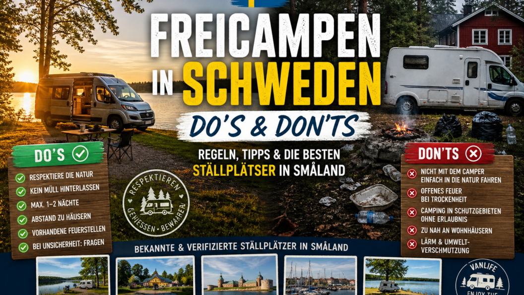 Do’s and Don’t s beim Camping in Schweden